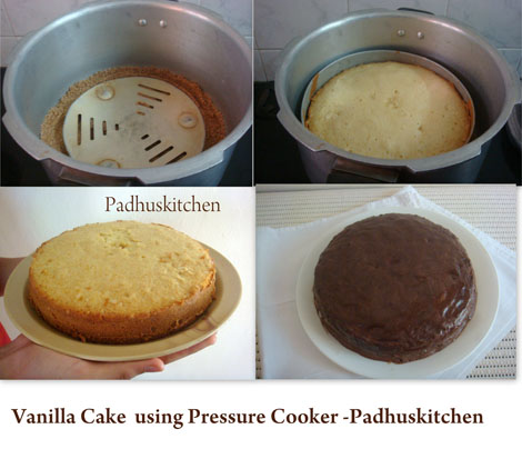 Chocolate Cake In Pressure Cooker Easy Cooker Cake Recipe Without Oven Sponge Cake Recipe