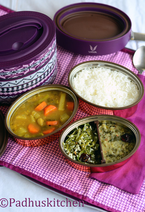 Vaya Tiffin Boxes-The Vaya Tyffyn-Premium Lunch Box-A Review - Padhuskitchen