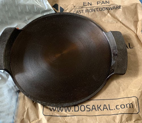 Cast Iron Dosa Tawa from EN PAN Review-Where to Buy Cast Iron