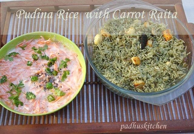 Mint rice-pudina sadam