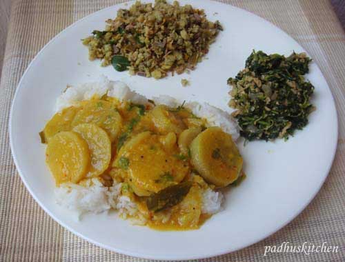 Radish Arachuvitta sambar