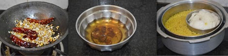 how to prepare arachu vitta sambar