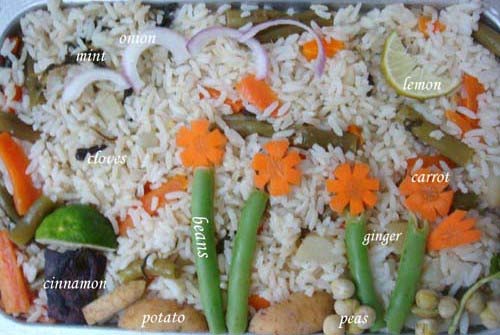 Easy Vegetable Pulao