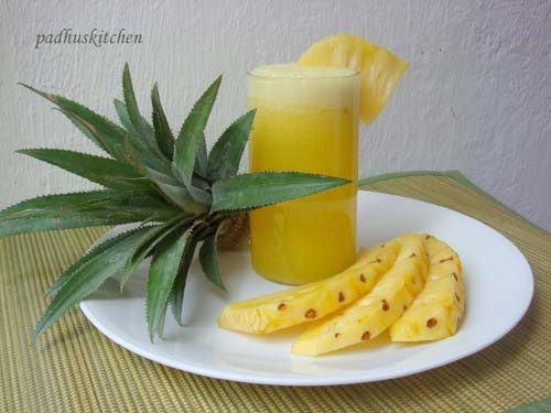 Home made Pineapple Juice