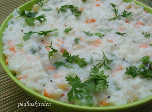 seasoned curd rice