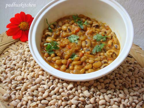 Black eyed pea curry/gravy