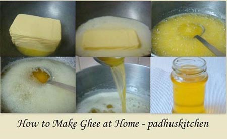 how to make ghee at home-step by step