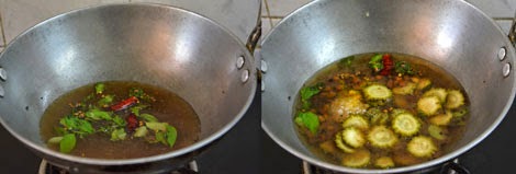 how to make bitter gourd pitlai