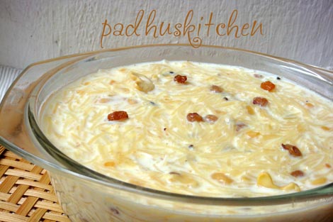 semiya payasam-vermicelli kheer