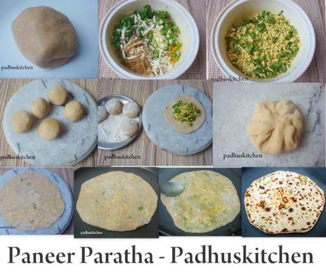 How to make paneer paratha
