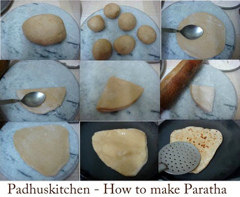 How to make plain Paratha
