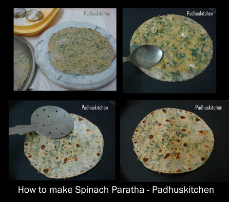How to make Palak Paratha