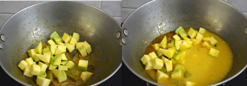 raw mango sambar recipe