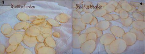 Potato chips recipe