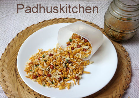 South Indian Mixture Recipe-Chivda