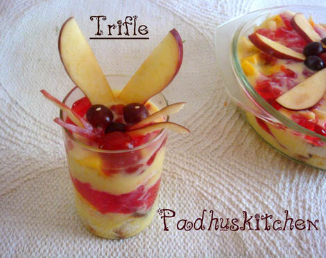 Fruit trifle