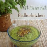 Mint chutney-Pudina chutney