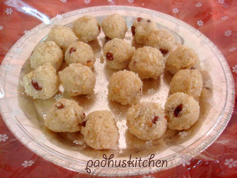 sooji ladoo