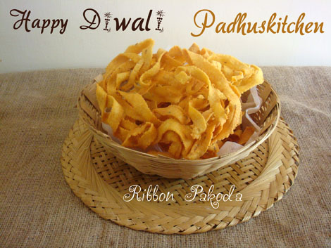 Ribbon pakoda-murukku Ribbon pakoda-murukku