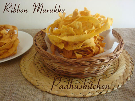 Ribbon Murukku Recipe