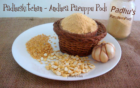 Andhra Paruppu Podi