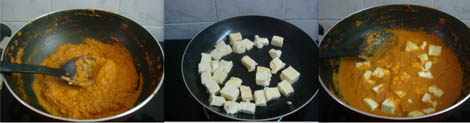 paneer butter masala recipe