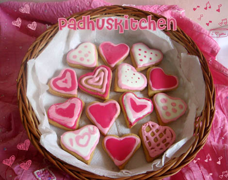 Sugar cookies--Valentine's Sugar Cookies