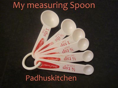 Measuring spoons