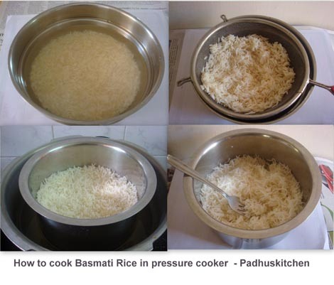 How to cook basmati rice in pressure cooker