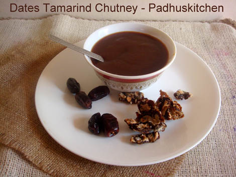 Sweet Chutney-Tamarind Date Chutney