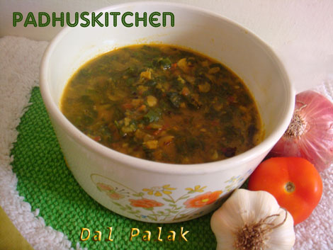 Dal Palak-Spinach dal