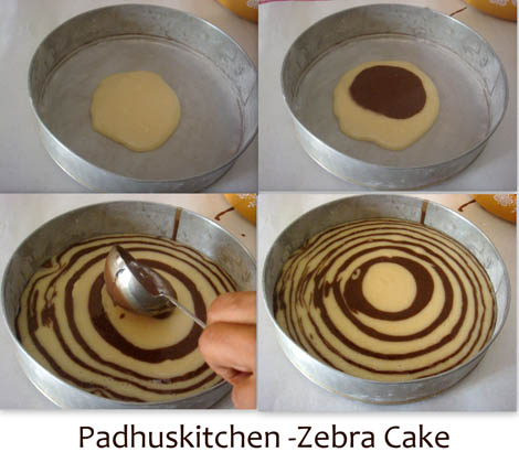 How to make Zebra cake 