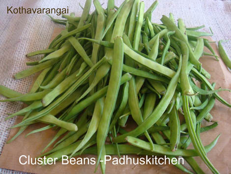 Cluster Beans-Kothavarangai 