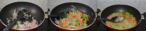 How to make vegetable rice 