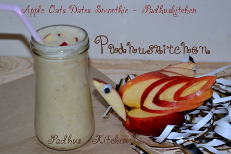 Oats Apple Smoothie