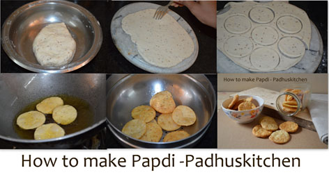how to make papdi for chaat 