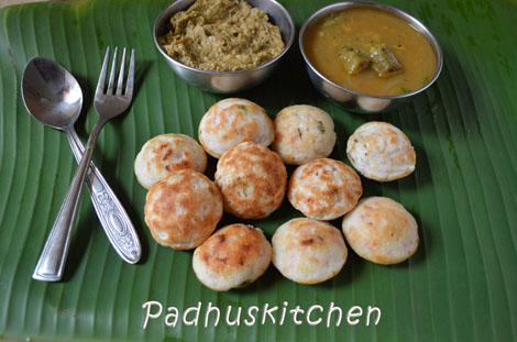 Khara Paniyaram recipe