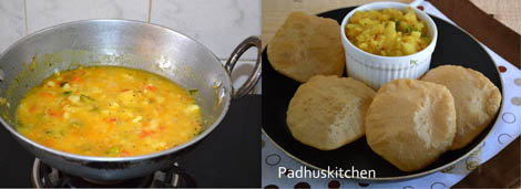 How to make Poori masala 
