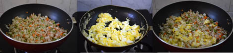 How to make egg fried rice 