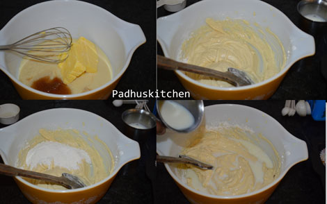 how to make eggless cake 