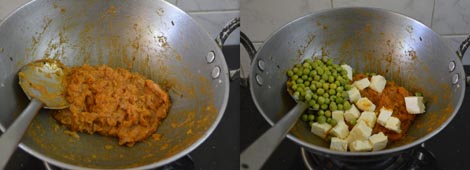 How to make matar paneer 