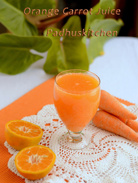 carrot orange juice