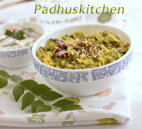 Spinach Khichdi 