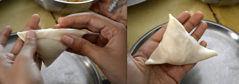 How to prepare onion samosa 