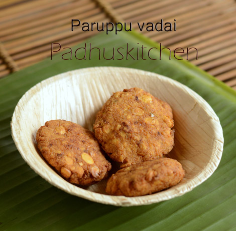 paruppu vadai