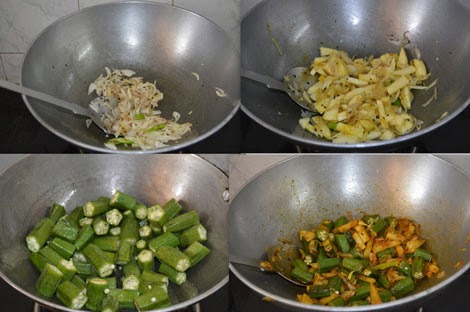 how to make aloo bhindi sabzi