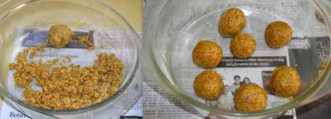 how to prepare moong dal laddu