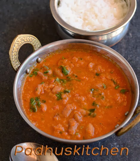 Rajma masala-Punjabi Rajma masala 