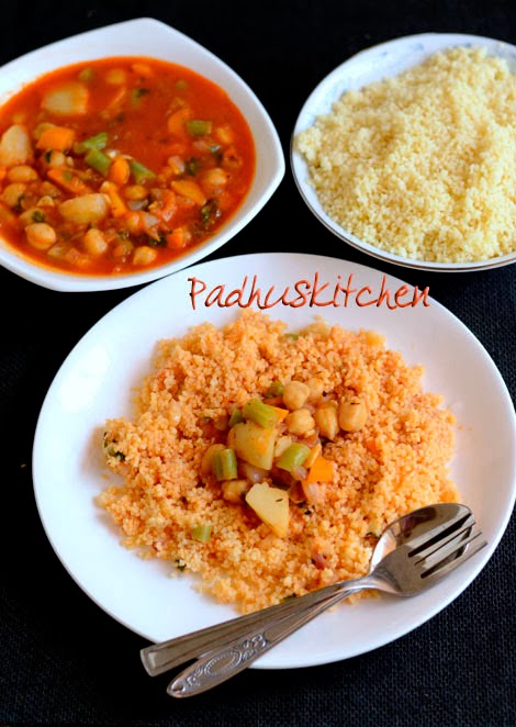 couscous recipe with vegetarian sauce