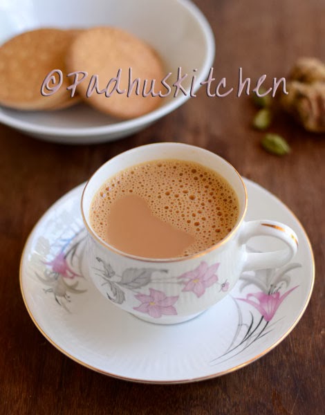 Ginger cardamom tea